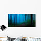 Foggy Forest Woods Wall Decal