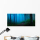 Foggy Forest Woods Wall Decal
