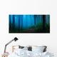 Foggy Forest Woods Wall Decal