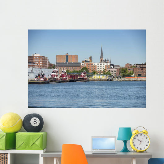 Portland Harbor Maine Wall Decal