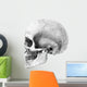 Human Skull Side Pencil Wall Decal