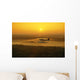 Floatplane Flying @ Sunset Matanuska Valley Sc Ak Summer Wall Mural