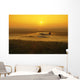 Floatplane Flying @ Sunset Matanuska Valley Sc Ak Summer Wall Mural