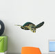 Hawksbill Sea Turtle Swimming Wall Decal