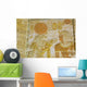 Ancient Egyptian Goddess Sekhmet and Seti Wall Mural