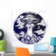 Fantastic Alien Spaceship Ufo Wall Decal