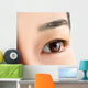 Woman's Brown Eye Wall Mural