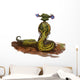 Magic Mossy Snake Creature Wall Decal