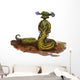 Magic Mossy Snake Creature Wall Decal