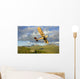 Super Cub Takes Off At Marabou Landing On The Upper Mulchatna River Wall Mural