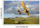 Super Cub Takes Off At Marabou Landing On The Upper Mulchatna River Wall Mural