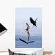 Three Bald Eagles Wall Mural