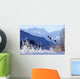 Bald Eagles Perched Wall Mural