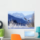 Bald Eagles Perched Wall Mural