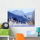 Bald Eagles Perched Wall Mural