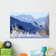 Bald Eagles Perched Wall Mural