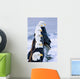 Six Bald Eagles Perched Wall Mural