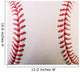 Macro New Baseball Wall Mural