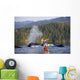 Man Sea Kayaking Wall Mural