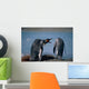 Group Of King Penguins Interacting Together Wall Mural