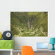 Hawaii, Maui, Waimoku Falls and lush greenery Wall Mural
