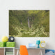 Hawaii, Maui, Waimoku Falls and lush greenery Wall Mural