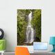 Hawaii, Maui, Hana, Wailua Falls and lush foliage Wall Mural