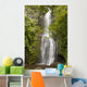 Hawaii, Maui, Hana, Wailua Falls and lush foliage Wall Mural