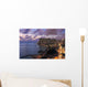Hawaii, Oahu, Waikiki, View of Waikiki at night Wall Mural
