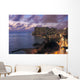 Hawaii, Oahu, Waikiki, View of Waikiki at night Wall Mural