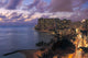 Hawaii, Oahu, Waikiki, View of Waikiki at night Wall Mural