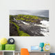 Hawaii, Maui, Hana, Seven Sacred Pools, a large stream and waterfalls Wall Mural