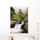 Hawaii, Maui, Iao River Valley waterfall Wall Mural