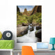 Hawaii, Maui, Iao River Valley waterfall Wall Mural