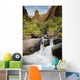 Hawaii, Maui, Iao River Valley waterfall Wall Mural