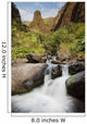 Hawaii, Maui, Iao River Valley waterfall Wall Mural
