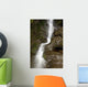 Hawaii, Maui, Makamakaole Gulch, A closeup of waterfall Wall Mural