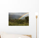 Hawaii, Maui, A rainbow over the lush Kaupo Gap Wall Mural