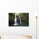 The three Waikani Falls with a clear blue pond on The Road To Hana Wall Mural