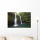 The three Waikani Falls with a clear blue pond on The Road To Hana Wall Mural