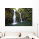 The three Waikani Falls with a clear blue pond on The Road To Hana Wall Mural