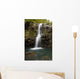 The three Waikani Falls with a clear blue pond on The Road To Hana Wall Mural