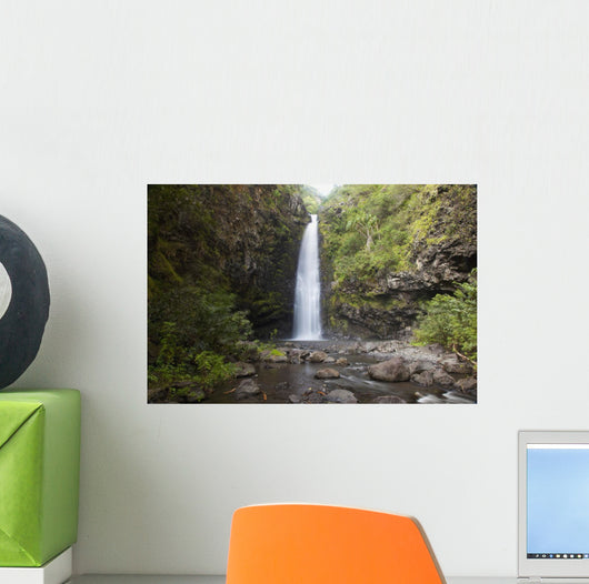 Hawaii, Maui, Alalele Falls on the Road to Hana Wall Mural