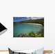 A sunny view of Hamoa Beach with clear ocean on a calm day Wall Mural