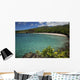 A sunny view of Hamoa Beach with clear ocean on a calm day Wall Mural