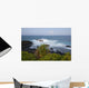 Hawaii, Maui, Hana, The moon rising over soft ocean Wall Mural