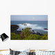 Hawaii, Maui, Hana, The moon rising over soft ocean Wall Mural