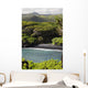 Hawaii, Maui, Hana, The Black Sand Beach of Waianapanapa Wall Mural