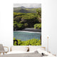 Hawaii, Maui, Hana, The Black Sand Beach of Waianapanapa Wall Mural
