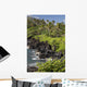 Hawaii, Maui, Hana, The Black Sand Beach of Waianapanapa Wall Mural